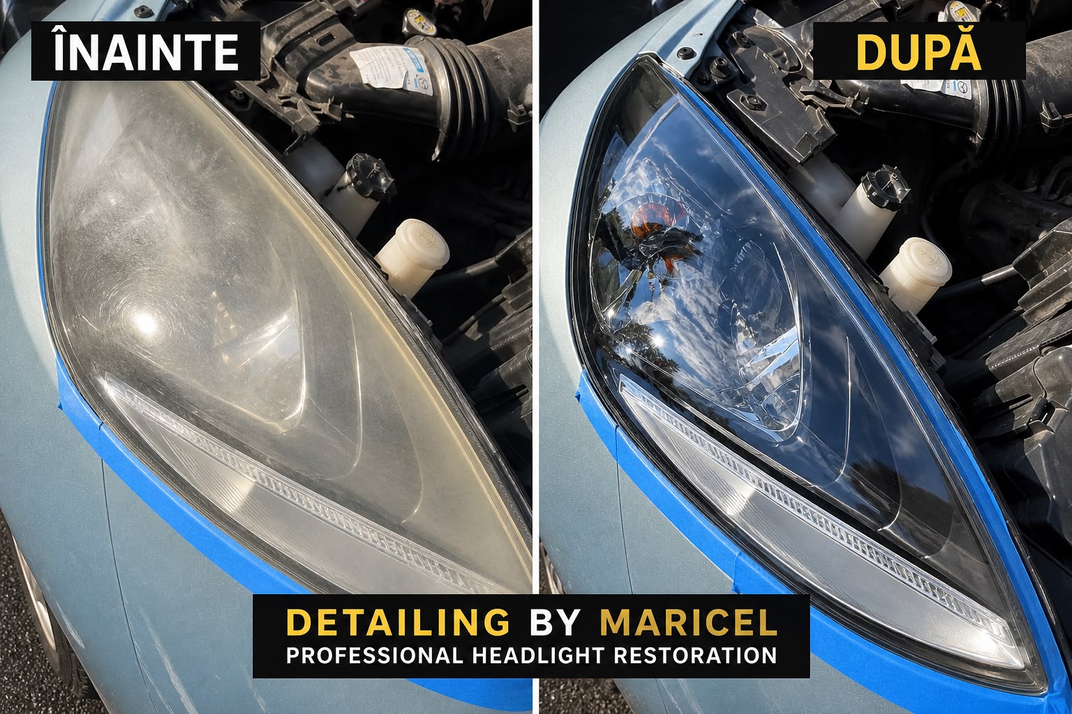 Professional Headlight Restoration